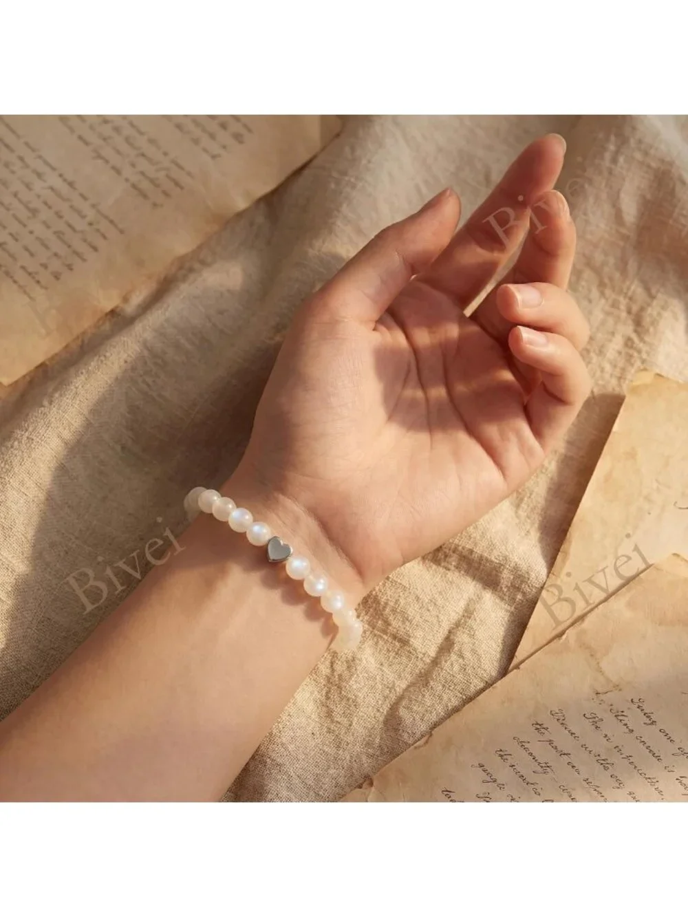 Handmade 6mm Crystal Stretch Bracelet for Women | Natural Stone Beaded Yoga
